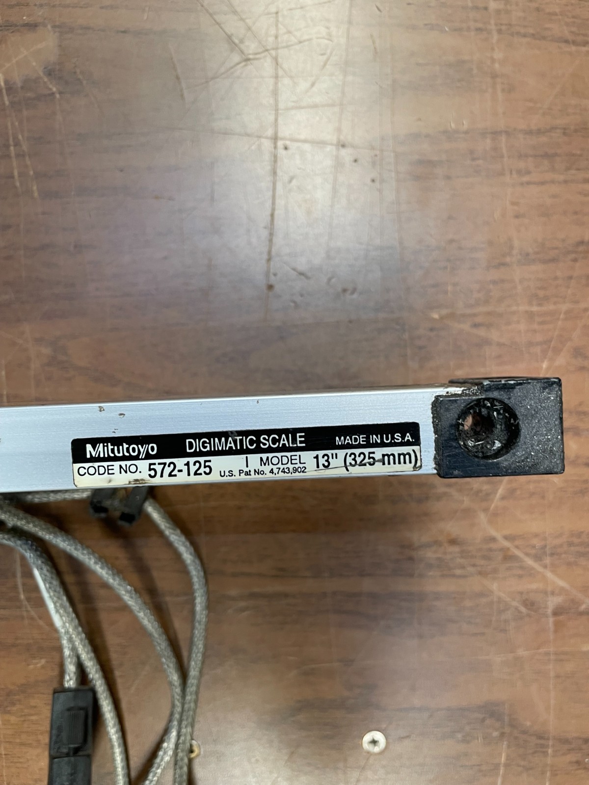 Mitutoyo Digimatic Scale, Linear Scale, 572-125, 13" (325mm)