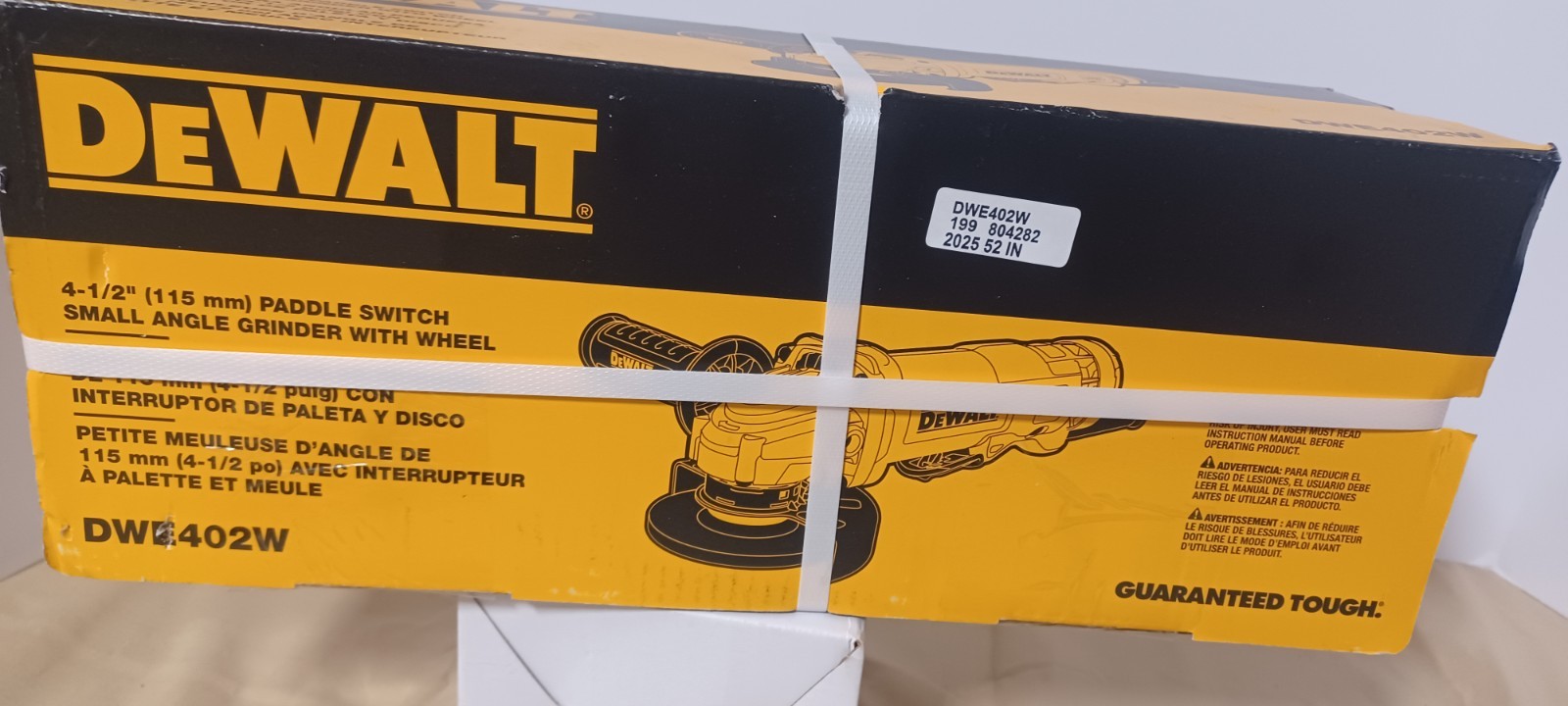 dewalt 4 1/2 angle grinder corded