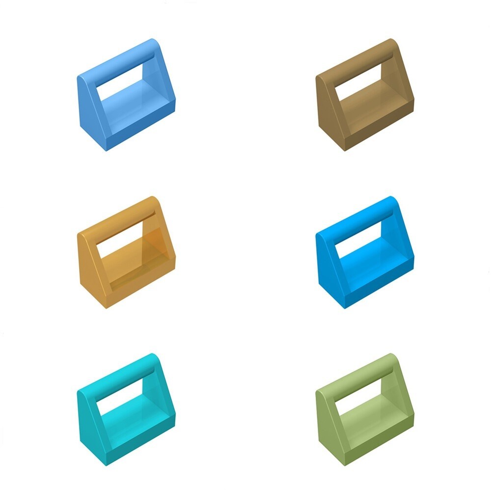 50 Pieces 2432 Clamp 1X2 Bricks 100% Compatible Bricks, Pieces & Parts