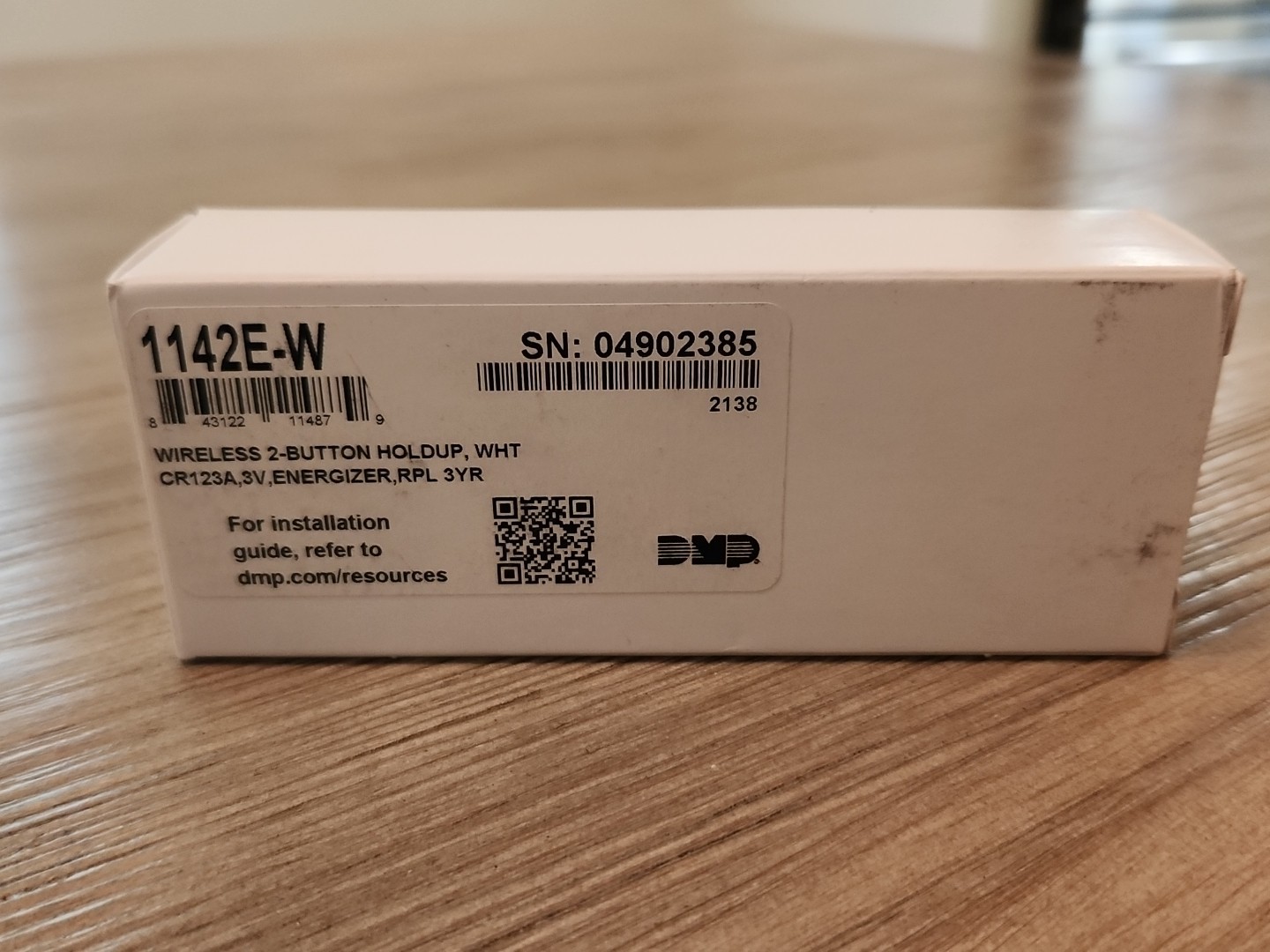New! DMP 1142E-W Wireless 2-Button Holdup