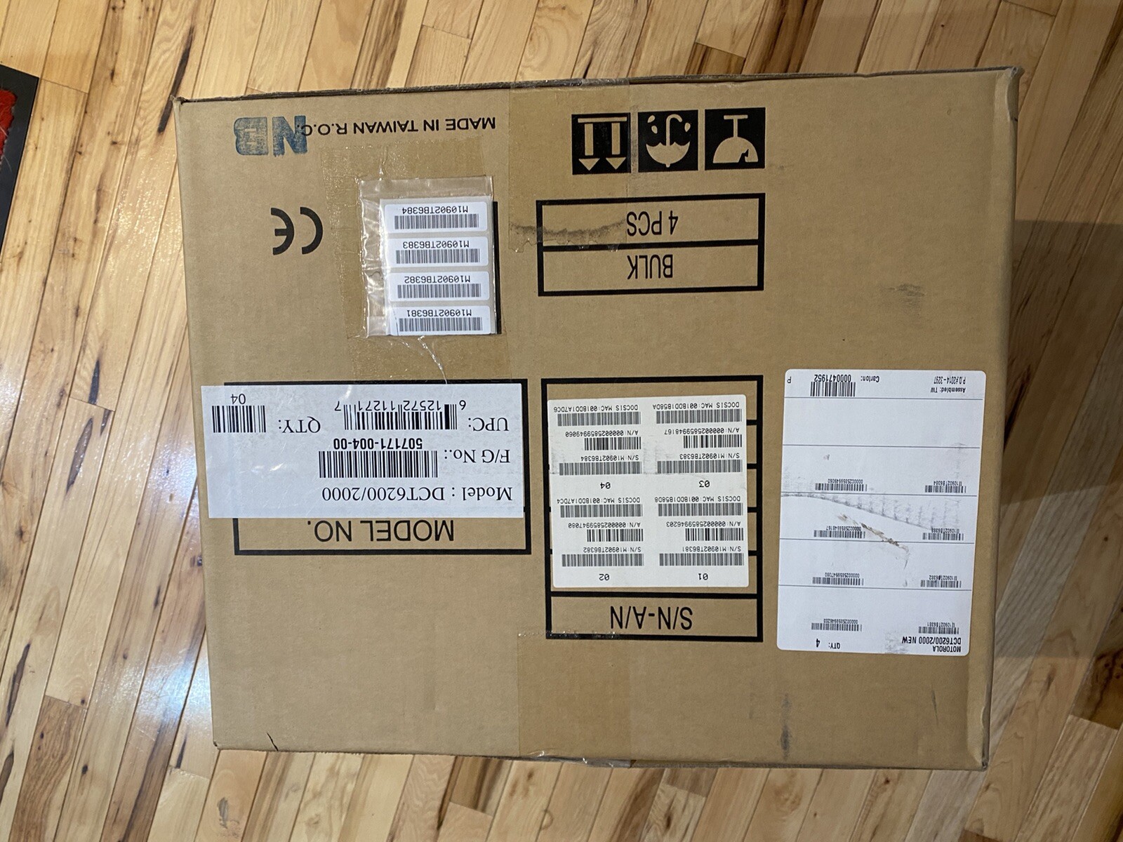 Case Motorola DCT 6200/2000 Cable Box. Brand New In Box, 1 Case Of 4 cable boxes