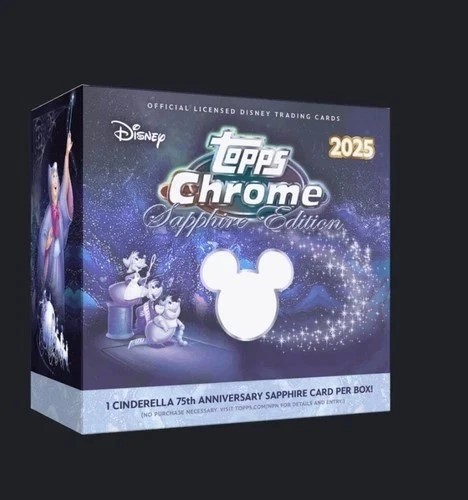 2025 Topps Chrome Disney Sapphire Base Pick Your Character PYC!