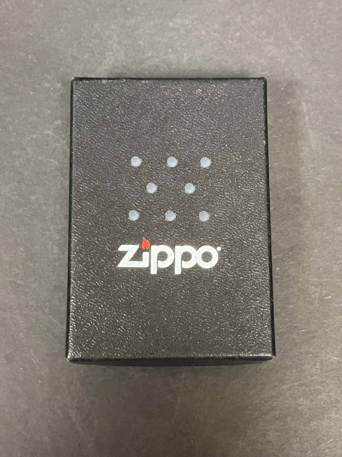 ZIPPO LIGHTER TROJAN HELMET AMERICAN FLAG WRONG BOX