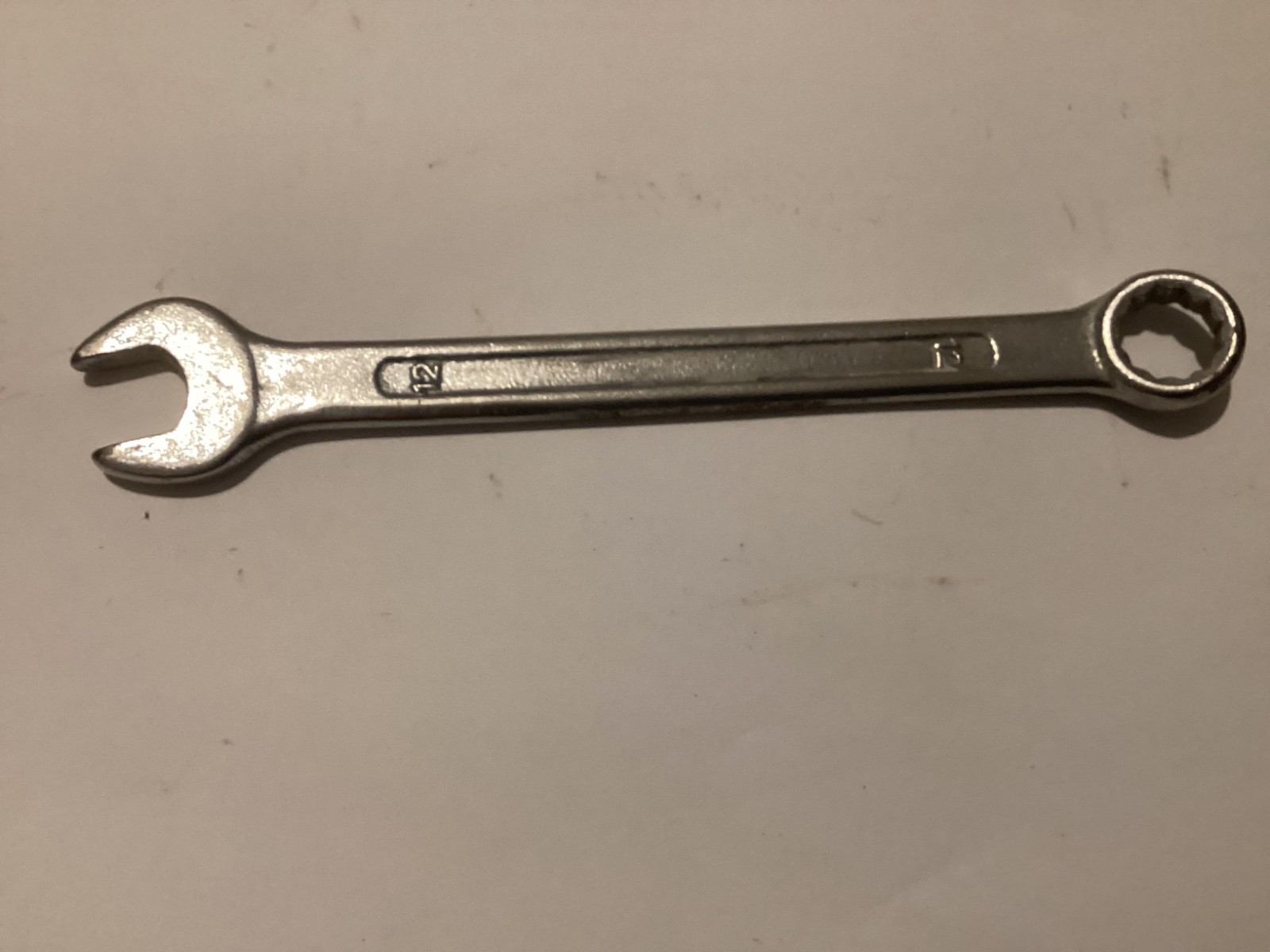 Drop forged ,combo spanner, size 12mm