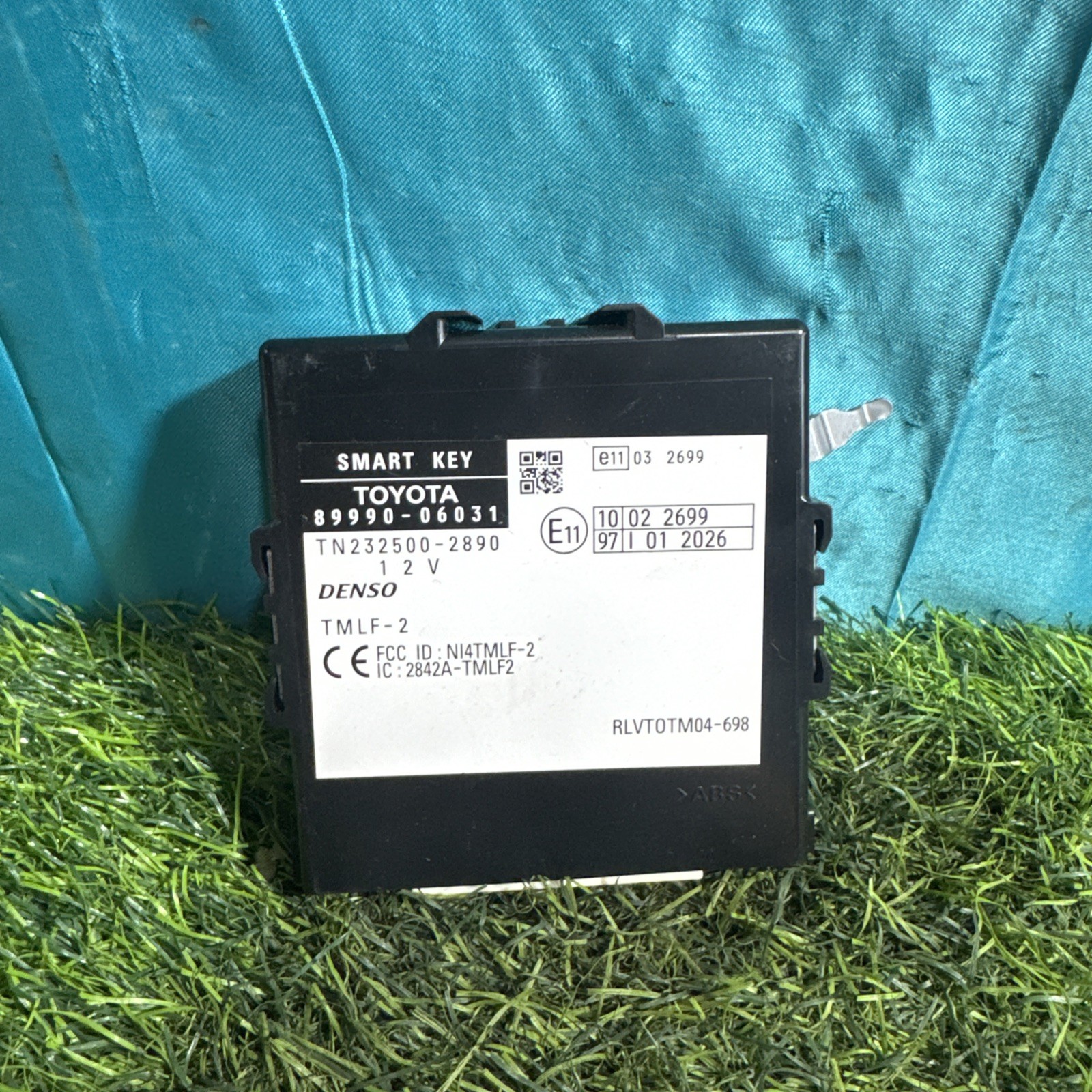 07-10 TOYOTA CAMRY THEFT-LOCKING SECURITY CONTROL MODULE ECM ASSEMBLY