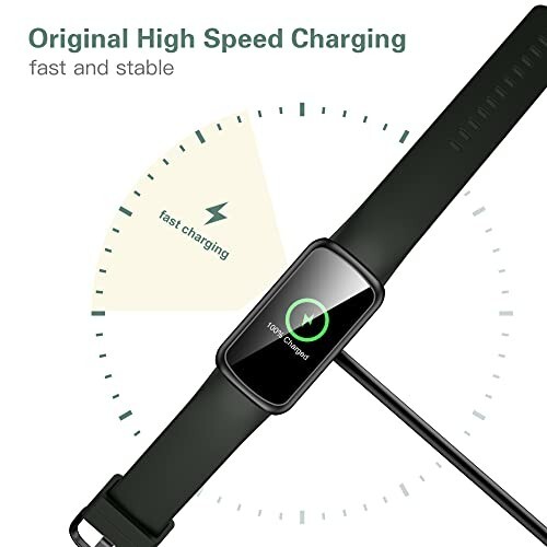 Charger Cable Replacement for Fitbit Inspire 3 (1/2 Pack/3.3Ft)
