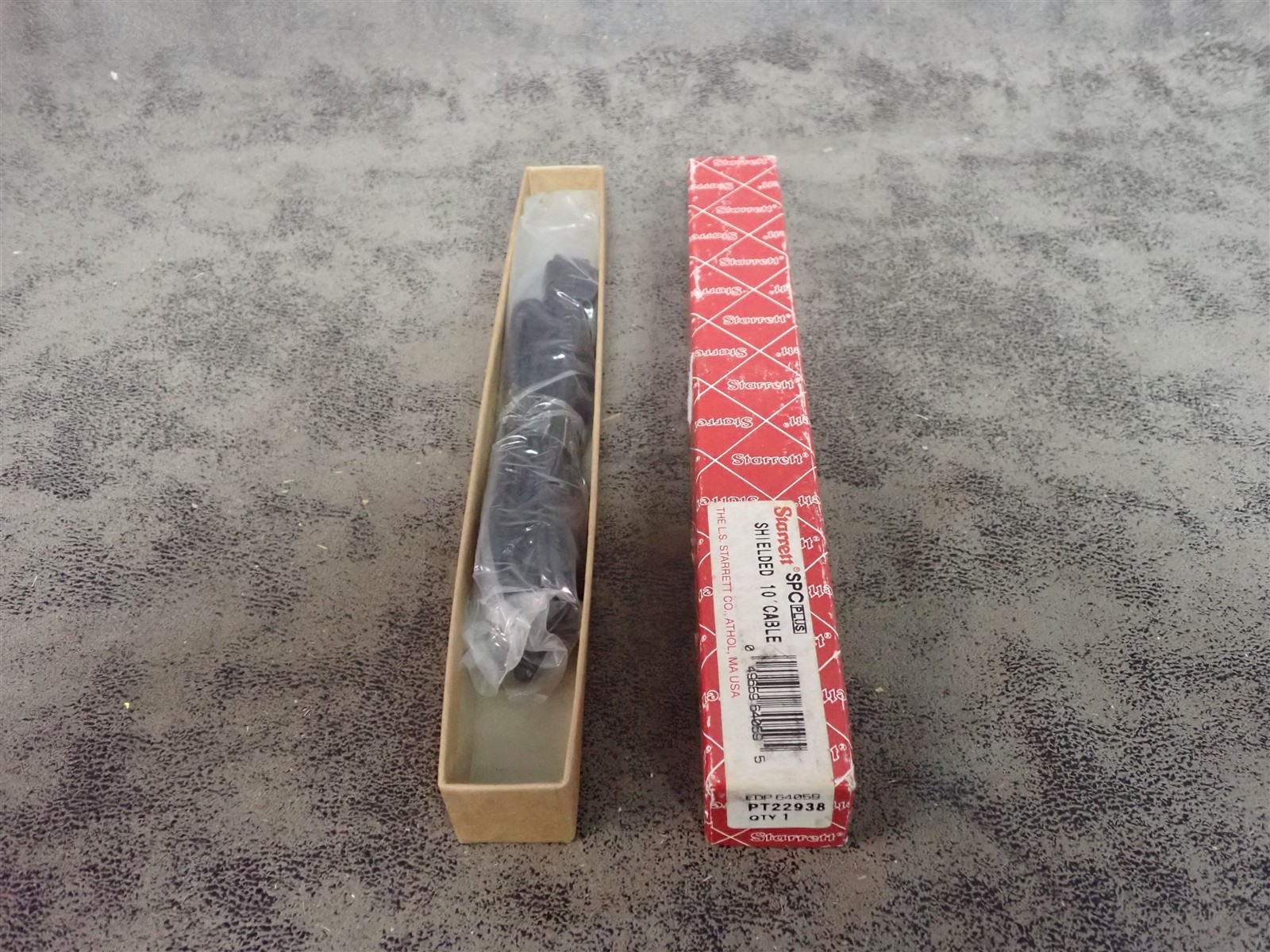 Starrett 64059 PT22938 SPC Plus Shielded 10' Cable For Micrometers (BN262)