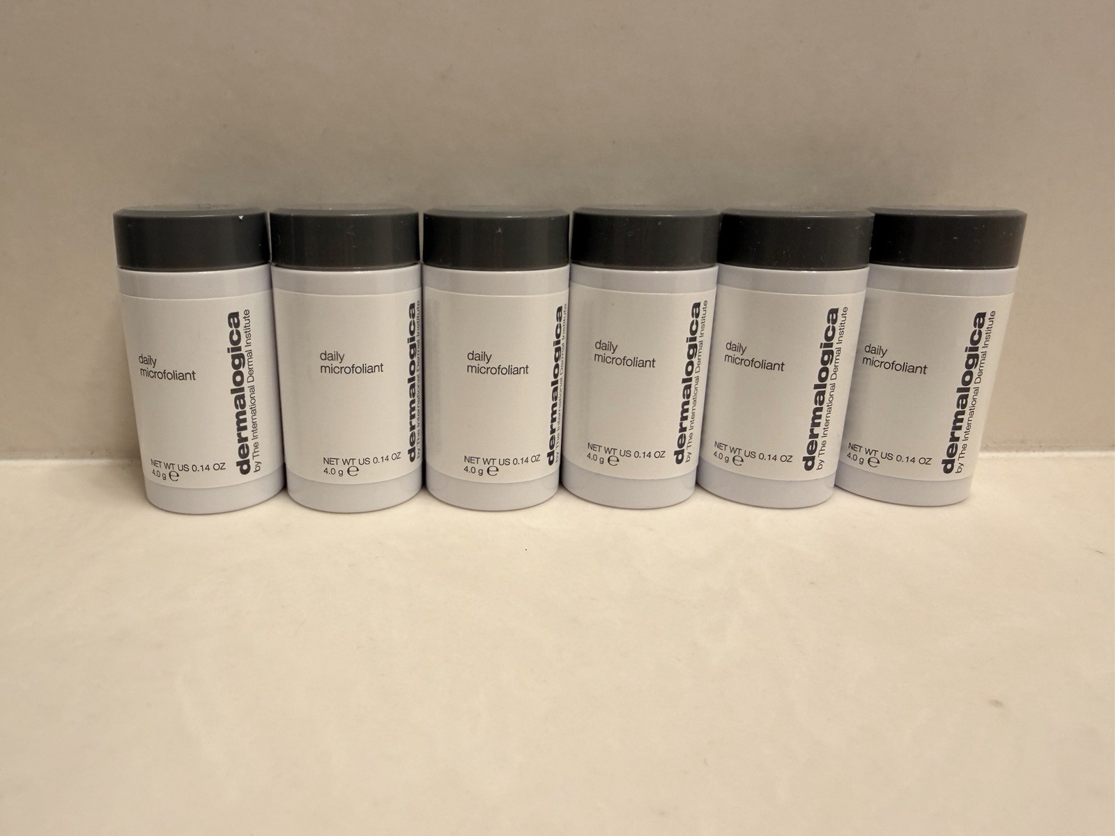 Dermalogica Daily Microfoliant 0.14 oz Exfoliator Mini Travel Size Lot Of 6