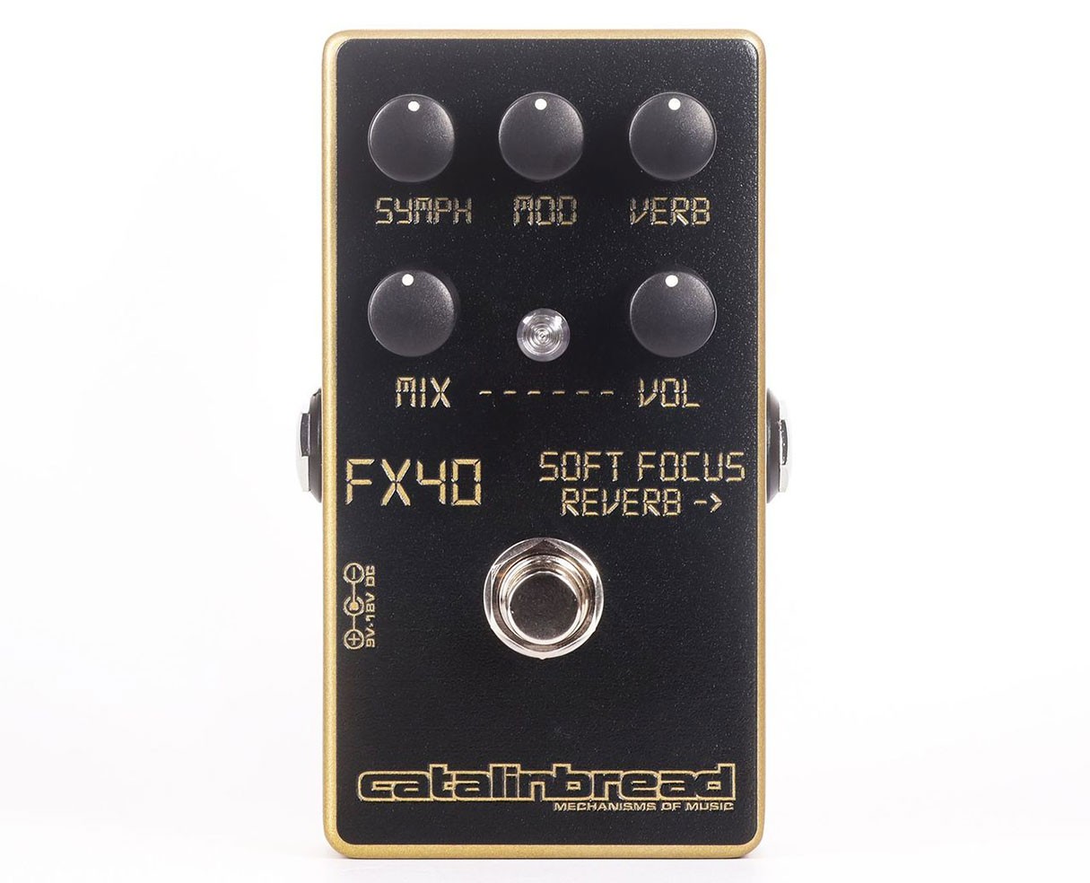 Catalinbread Soft Focus Gold 2024 Limited Edition Reverb Pedal - Open Box
