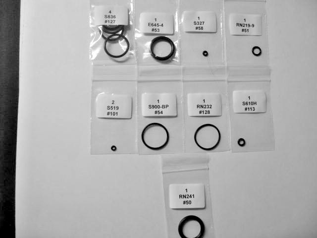 Air Arms Galahad High Power Cylinder Assembly O'ring Kit / R&S 005-25AASHC