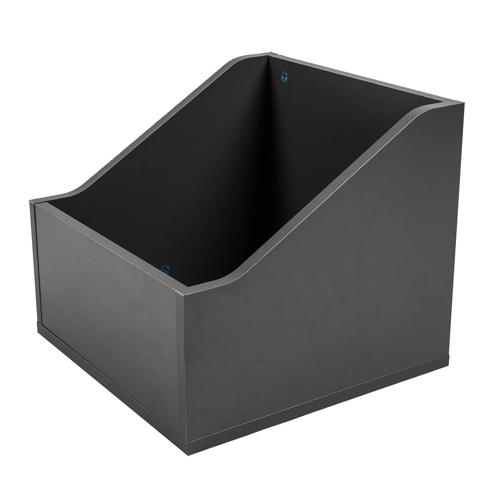 Record Box - Vinyl Record Storage - 12" Record Storage ... Dark Grey