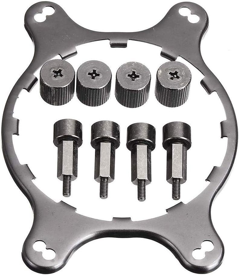 CPU Cooler Fan Bracket Heatsink Holder AM4 Mounting Kit for Black