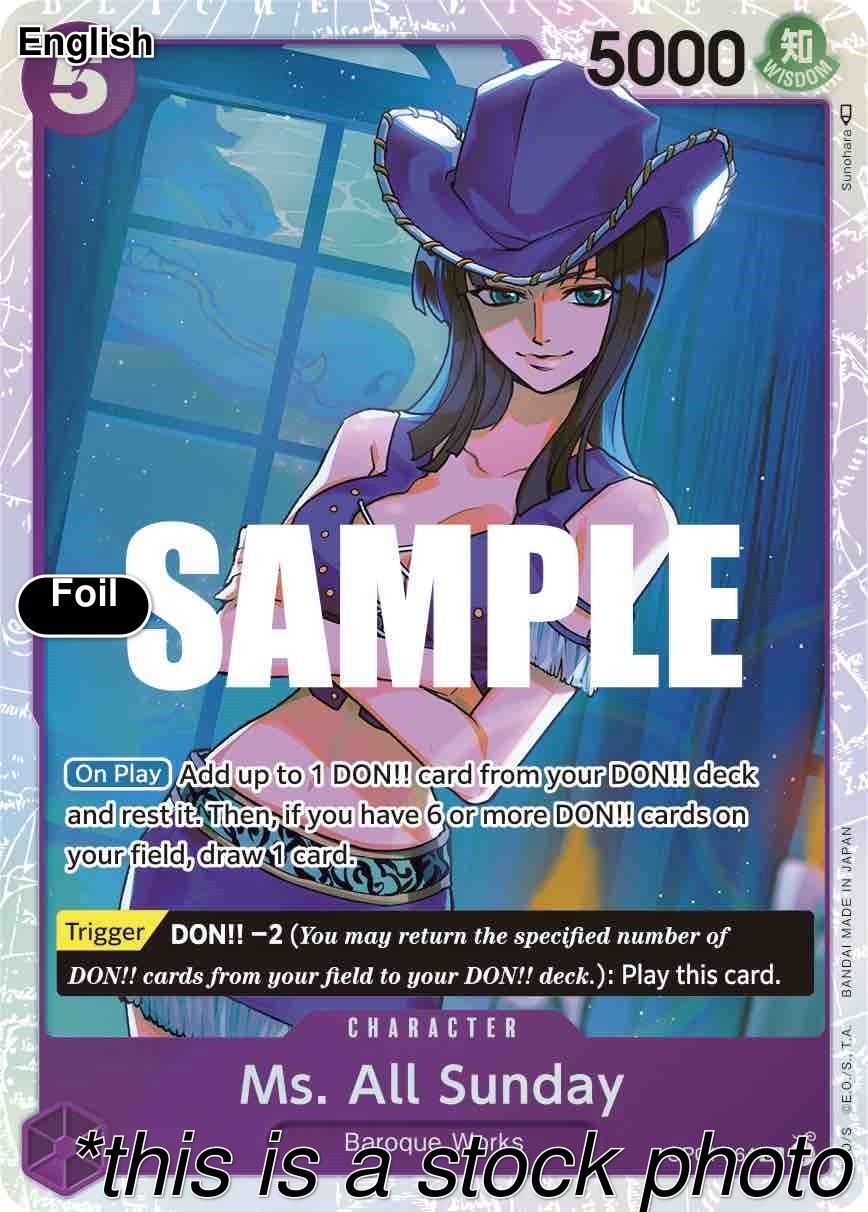 Ms. All Sunday [OP04 - OP04-064] Super Rare NM