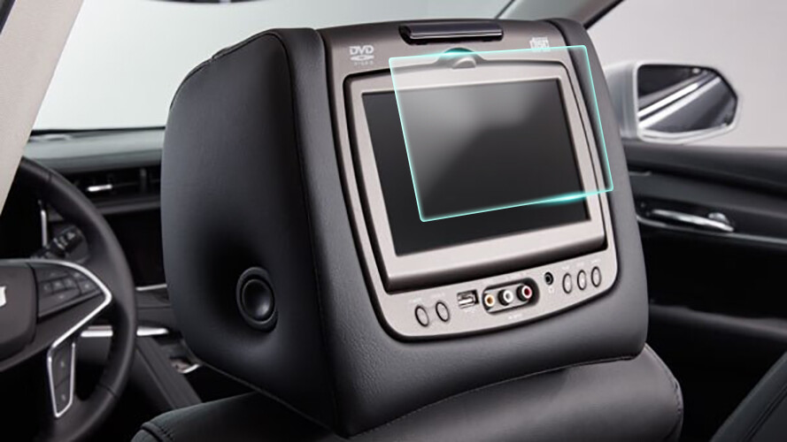 Crystal Clear Screen Protector for 2017 Cadillac XT5 Headrest Monitor