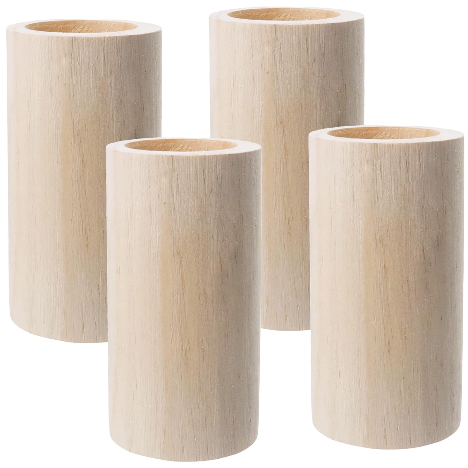 Furniture Riser 4Pcs, 3.93-5.18 Inch Height, Fits 1.96 Inch Leg Diameter
