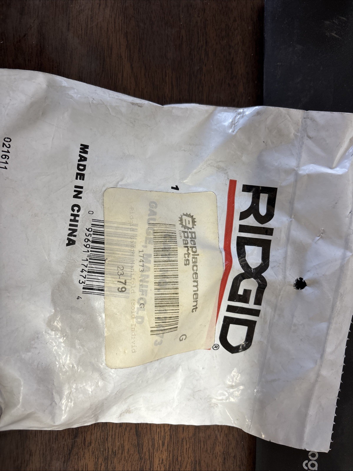 Ridgid Manifold Gauge 17473