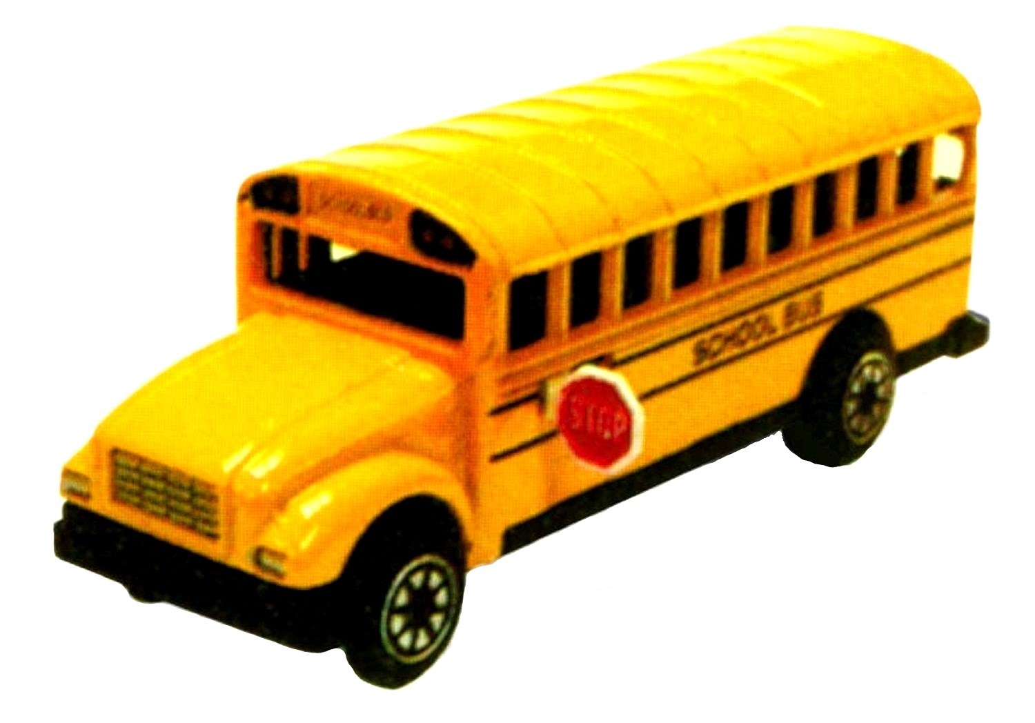 Yellow School Bus Die Cast Metal Collectible Pencil Sharpener