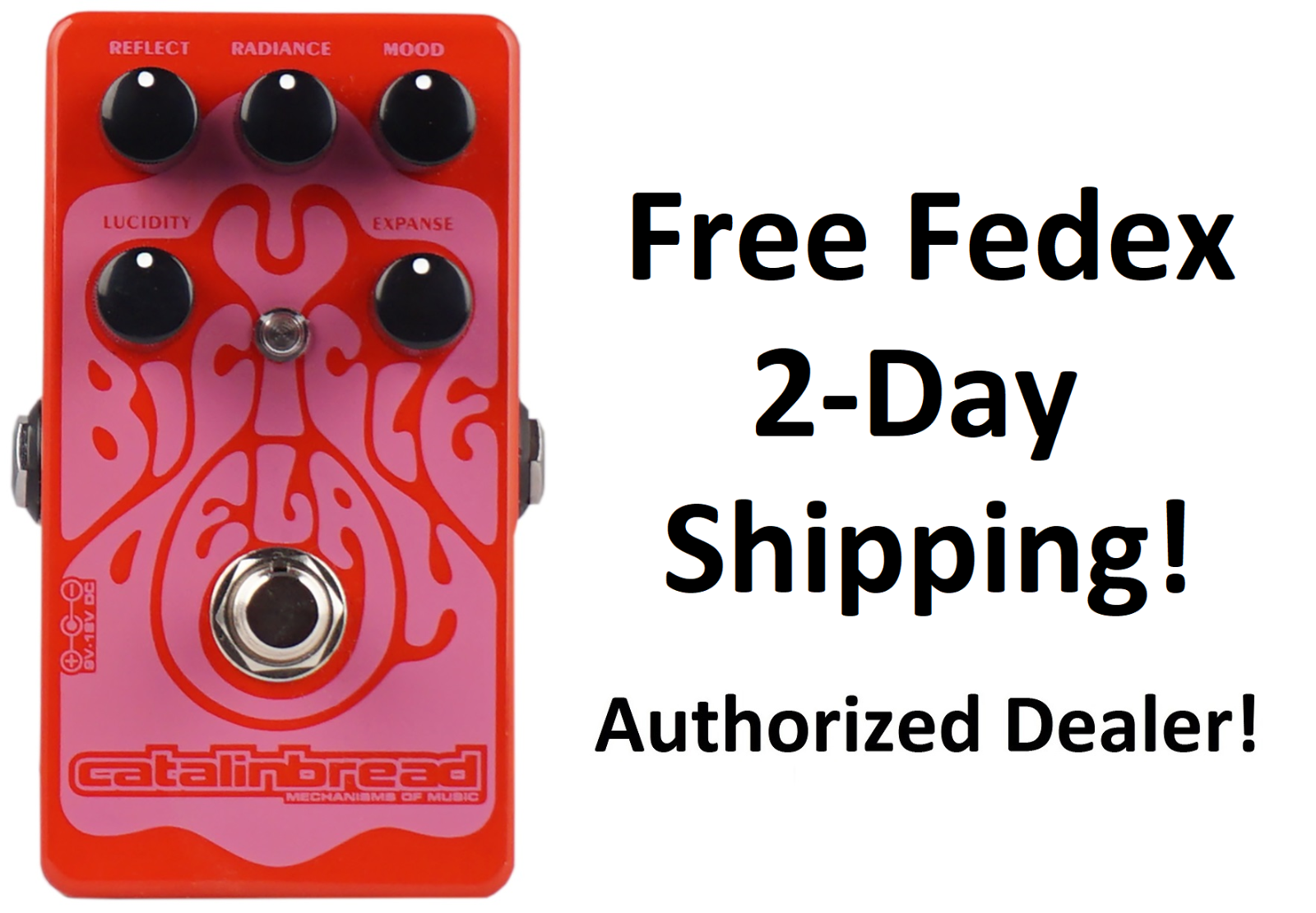 New Catalinbread Bicycle Delay Guitar Effects Pedal