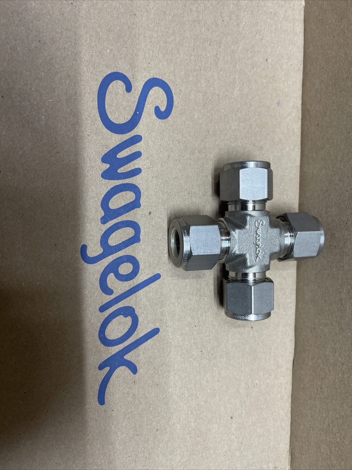 Swagelok  1/2"  Tube  Stainless Steel Cross SS-810-4