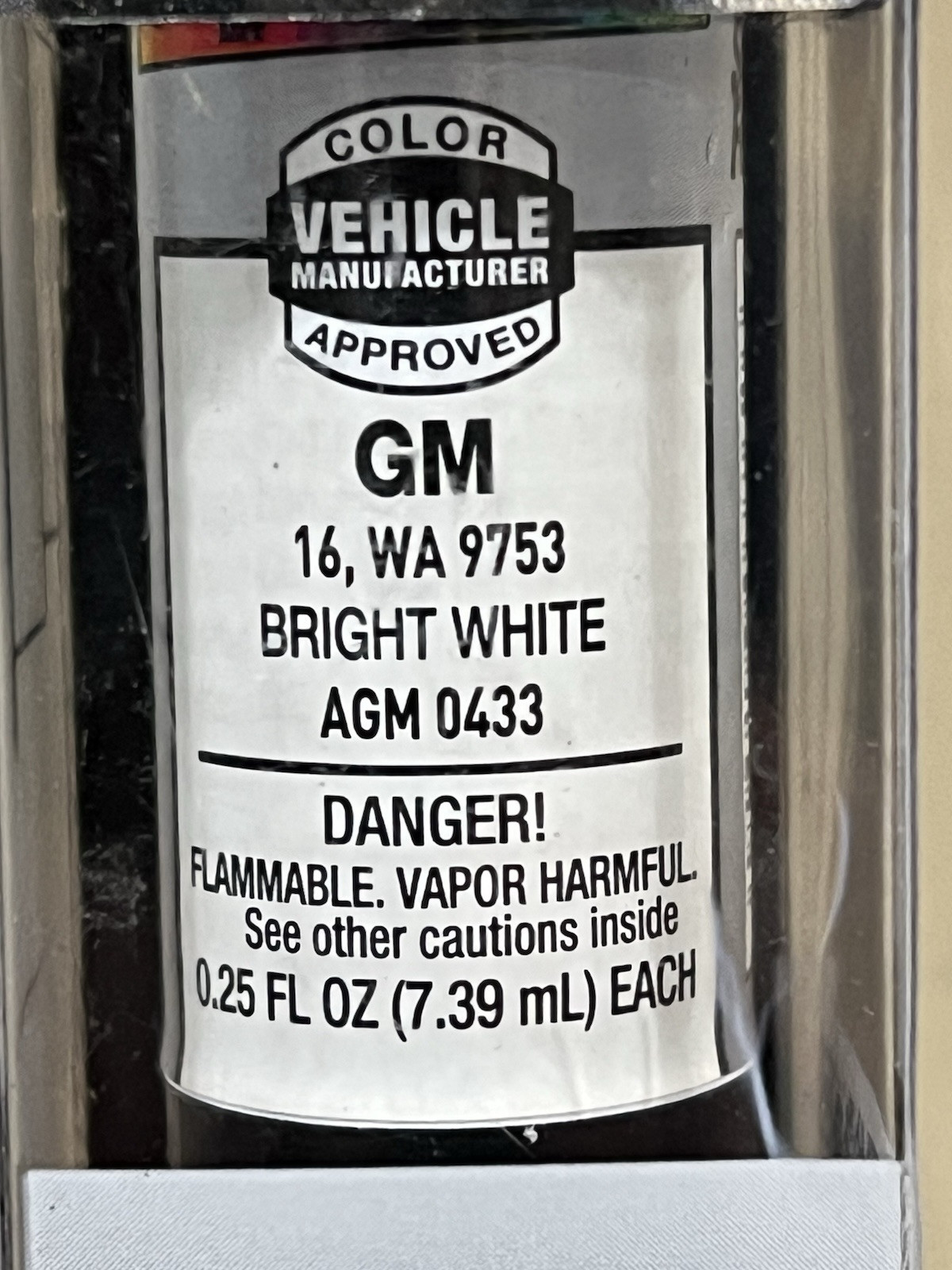 Dupli-Color AGM0433 Bright White General Motors Exact-Match Scratch Fix All-i...