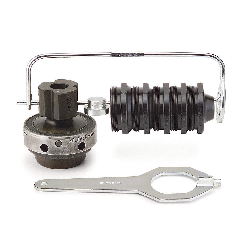 RIDGID 819 Nipple Chuck Kit,Steel,2 in,Overall L 1VUR7