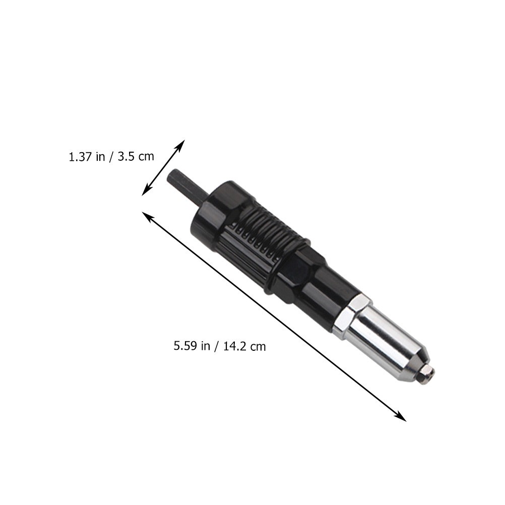 Metal Rivet Shooter Connector Pulling Machine Joint Right Angle Drill Adapter