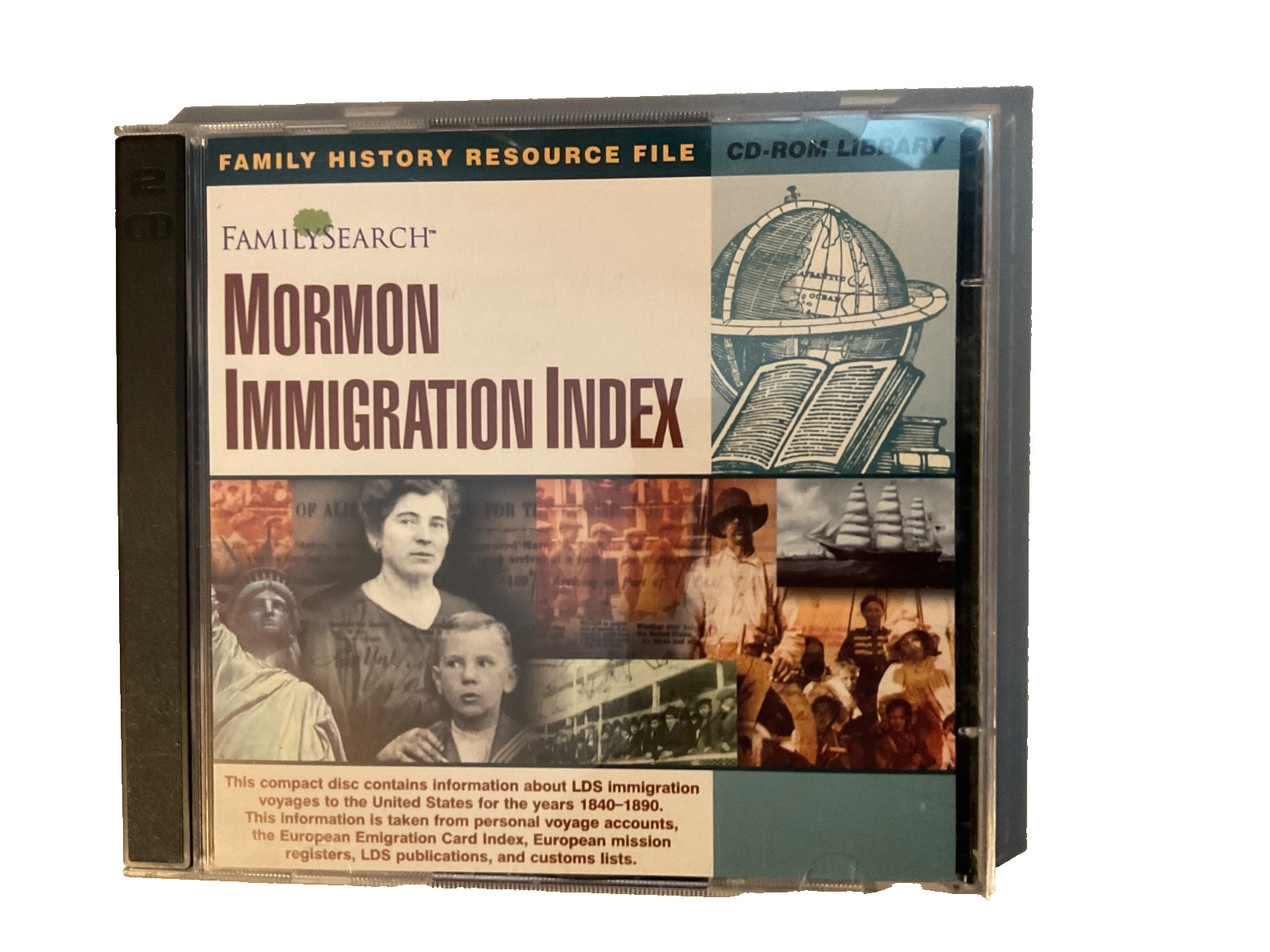 MORMON IMMIGRATION INDEX, FAMILY SEARCH CD