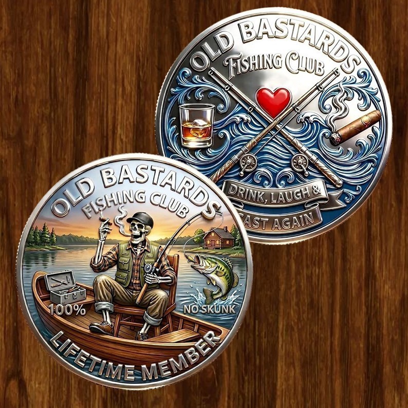 New The Eternal Fisherman's Challenge  Coin CC387