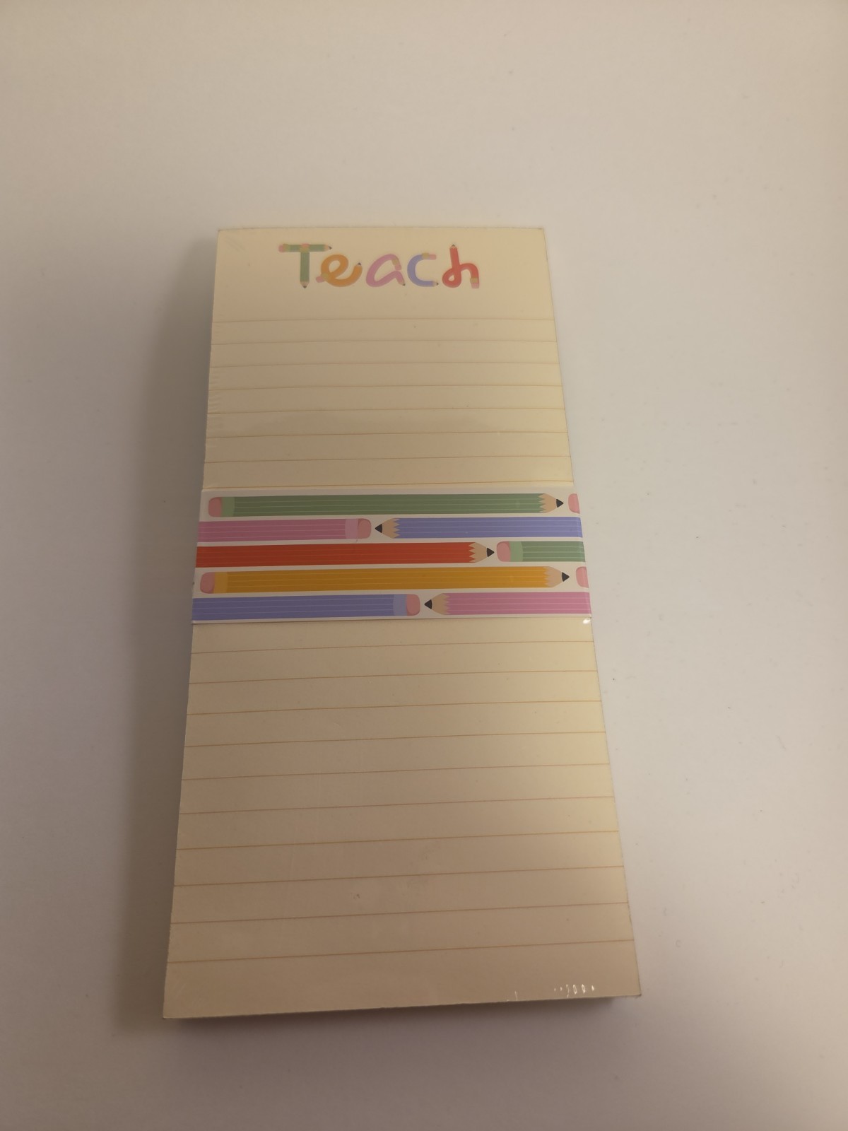 Molly & Rex 100 Sheet Magnetic Shopping List Notepad Teach Teacher Lined NEW