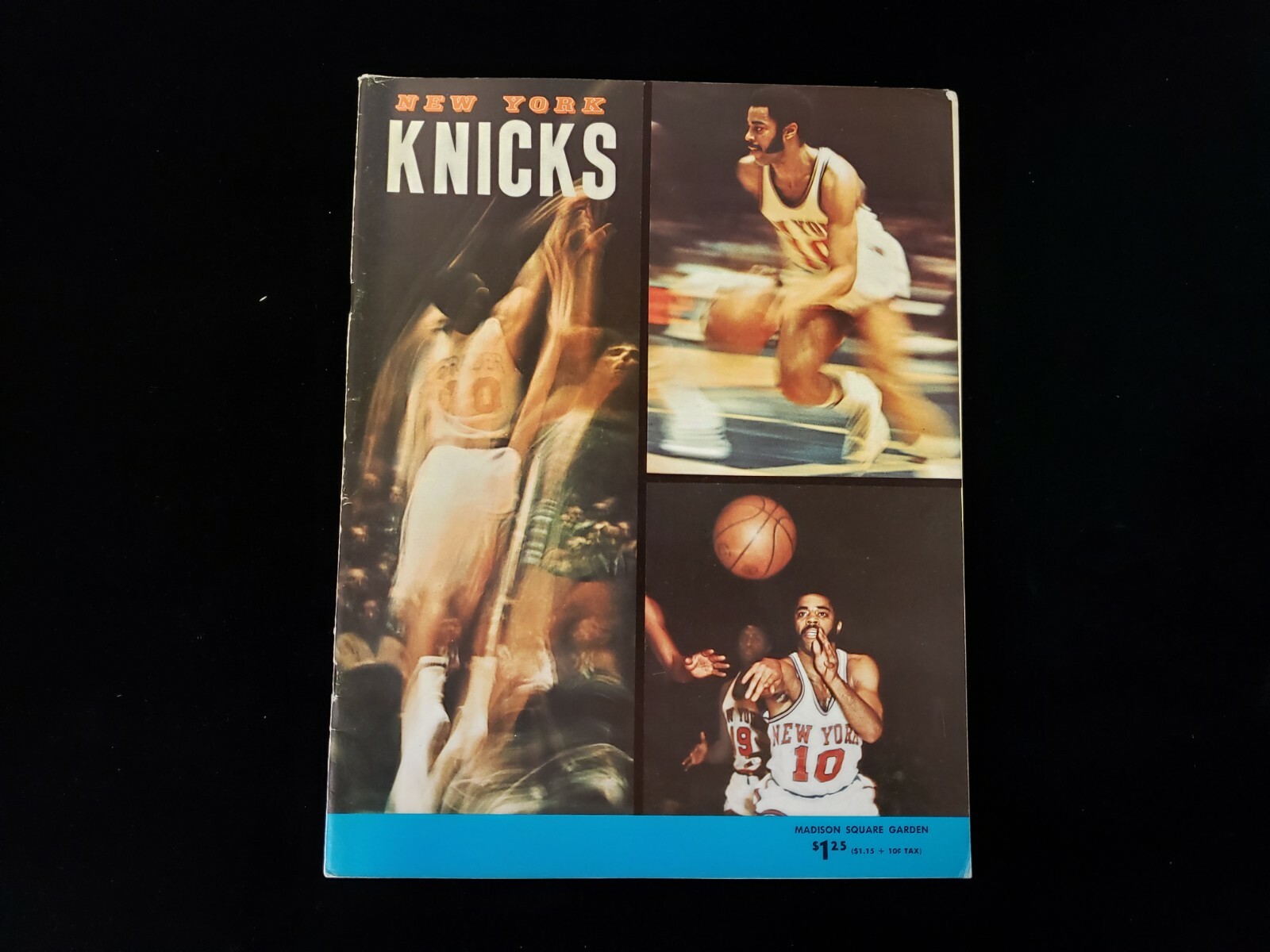 October 22, 1974 Houston Rockets @ New York Knicks Program - Unscored