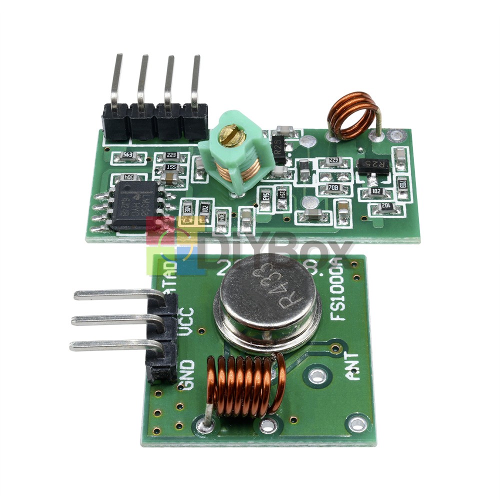 433Mhz RF transmitter and receiver kit Module for Arduino ARM  MCU Raspberry