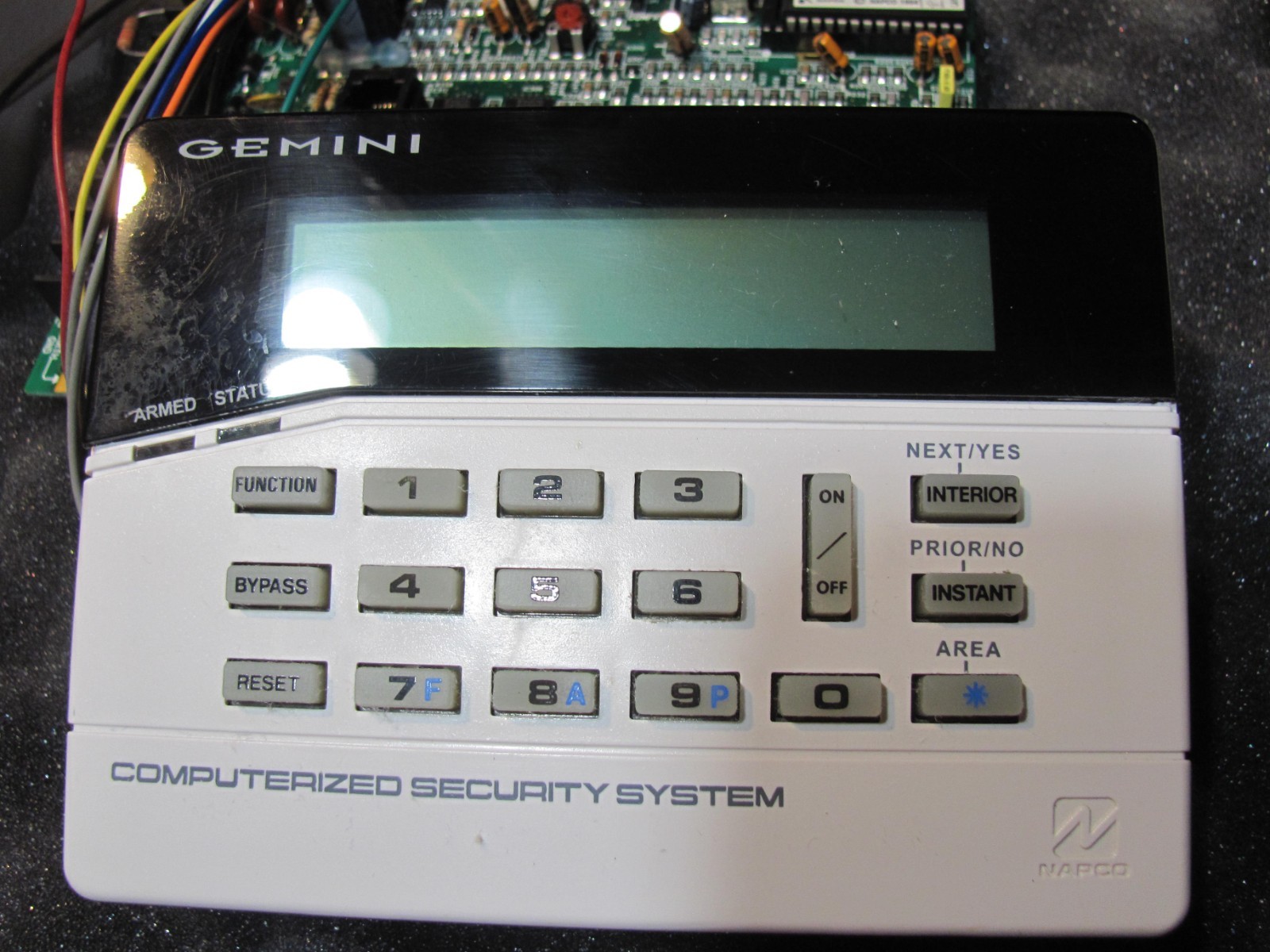 NAPCO GEMINI P816 LOT
