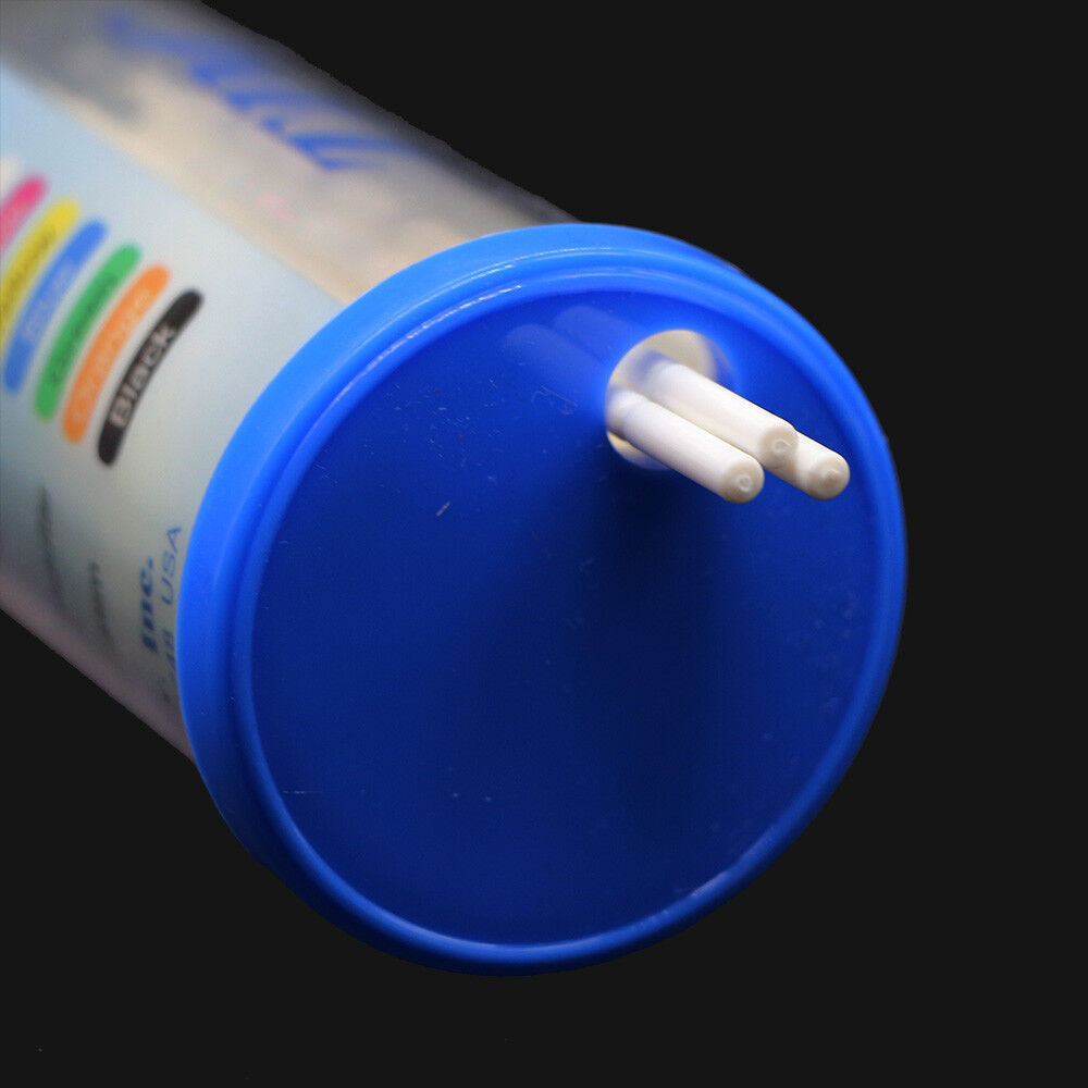 100Pcs Dental Disposable TPC Micro Applicator Brush Bendable 6 Colors 4 Sizes
