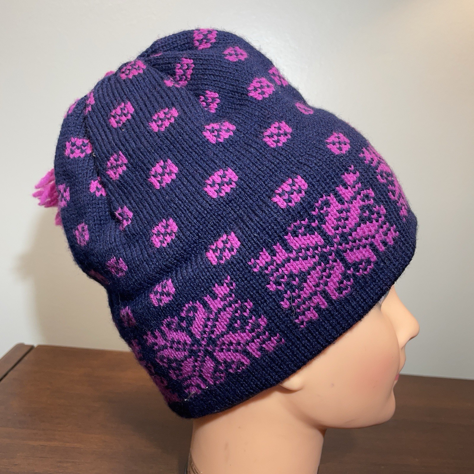 NWOT Mountain Ladies & Ewe 100% Wool Ski Beanie Hat Outdoors Sports Vermont USA