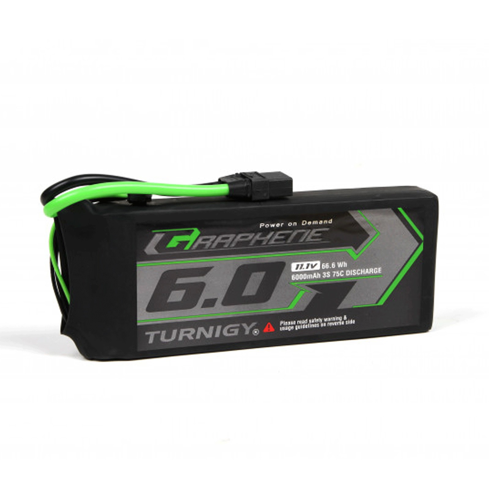 Turnigy Graphene Panther 6000mAh 3S 75C LiPo Battery Pack XT90 Connector