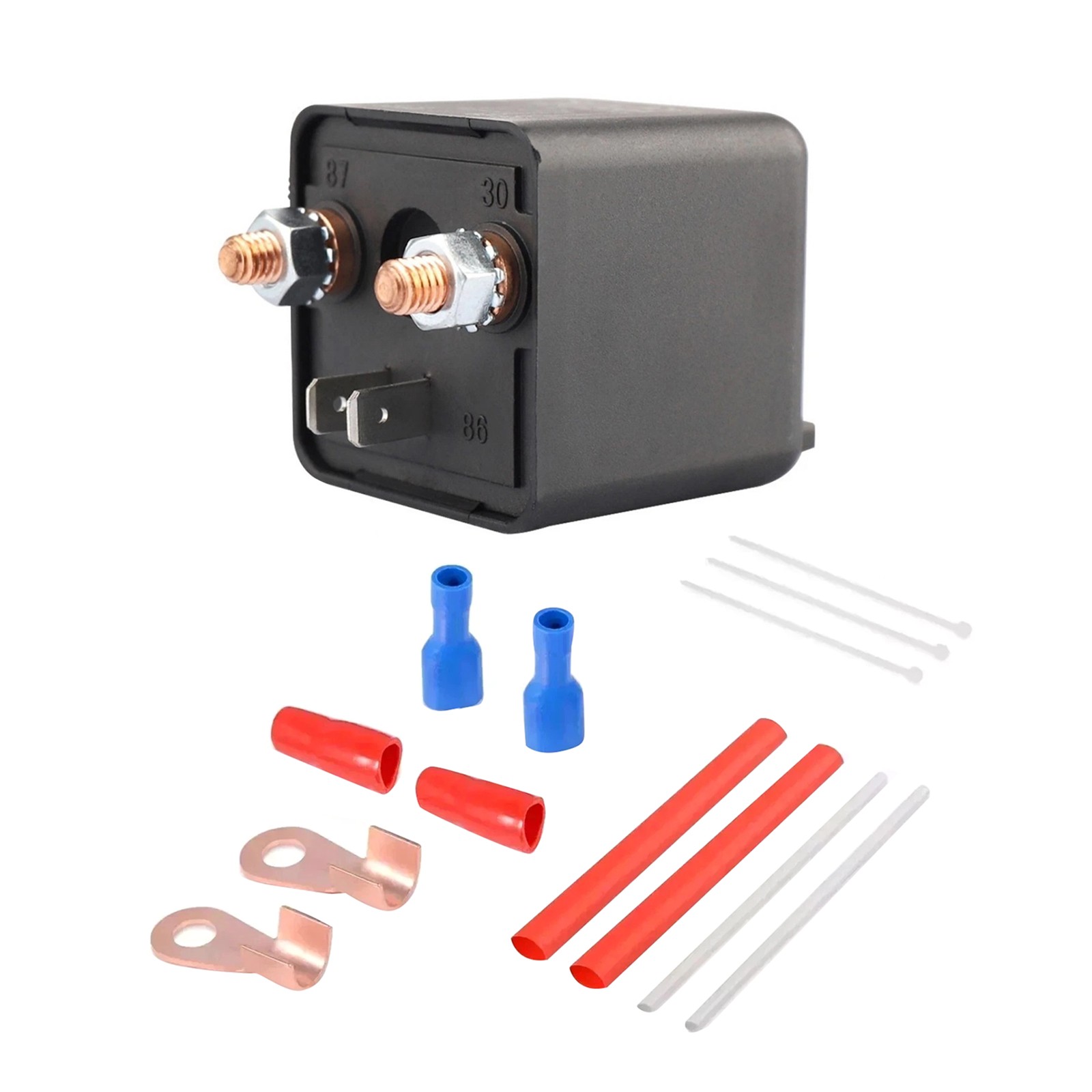 12V 200A SPST Relay Normal Open 4 Pin Split Switch for Automotive Marine Use