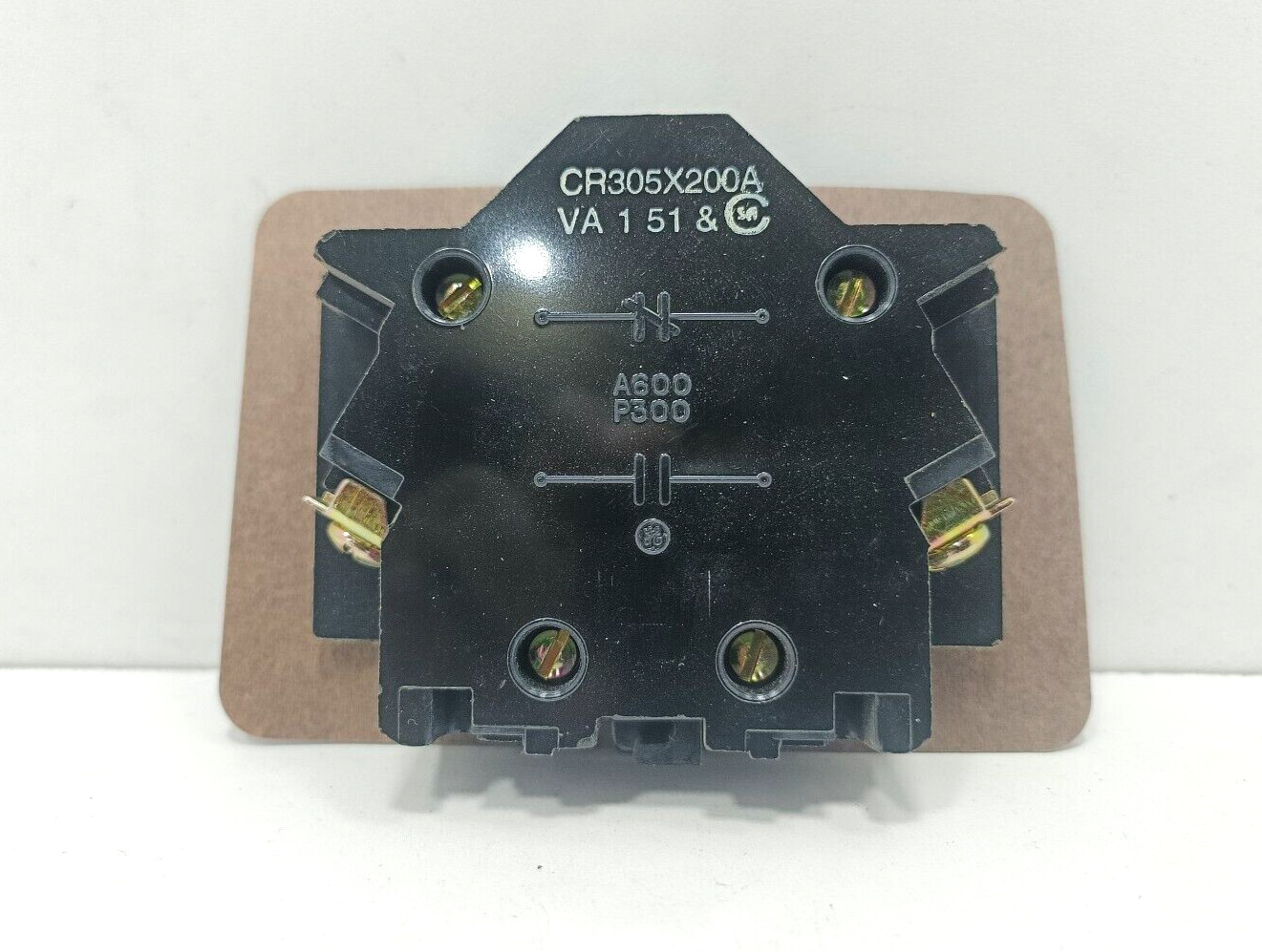 CR305X200A, GENERAL ELECTRIC, CONTACTOR LOT OF 2