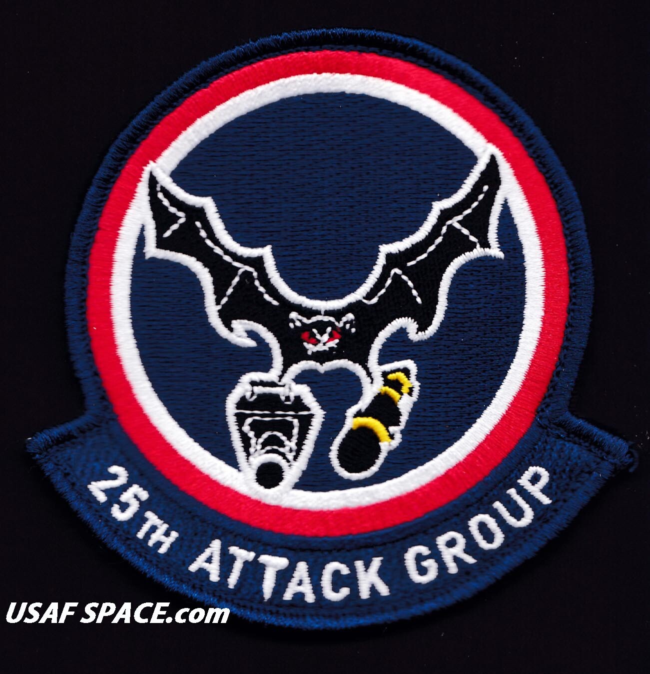 USAF 25TH ATTACK GROUP - MQ-9 REAPER UAV - SHAW AFB, SC - ORIGINAL VEL PATCH