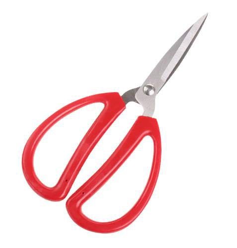 6-Inch Red Handle Multi-Purpose Scissors Sharp Stainless Steel for Cutting