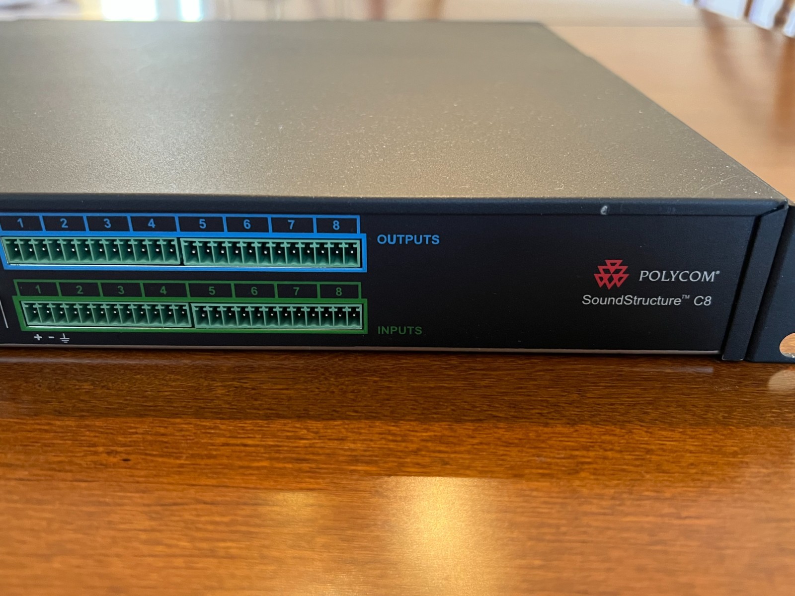 Polycom SoundStructure C8 DSP Audio Processor w/ PSTN Module – Tested Working