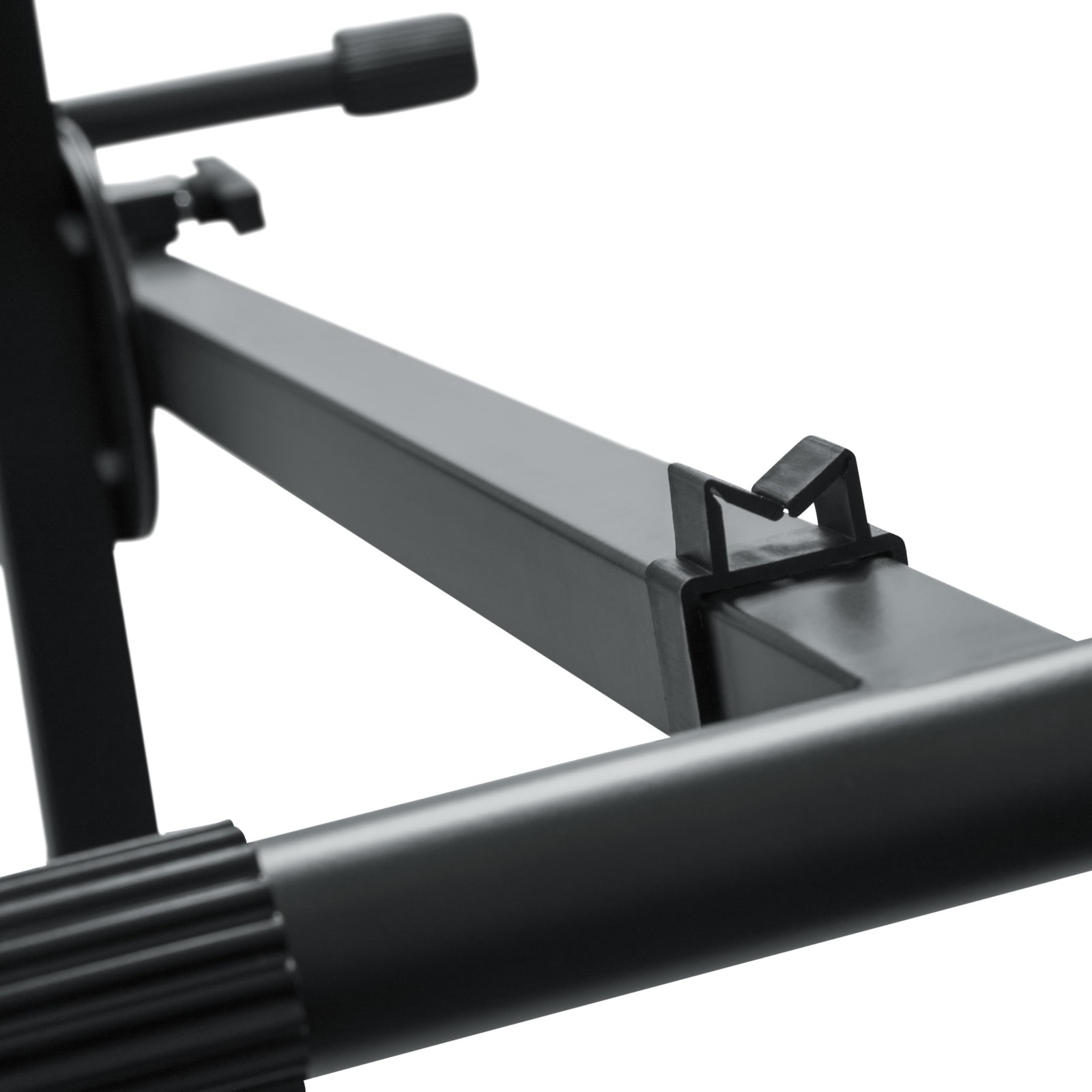 Gator Frameworks Deluxe Two Tier X-Style Keyboard Stand with Adjustable Heigh...