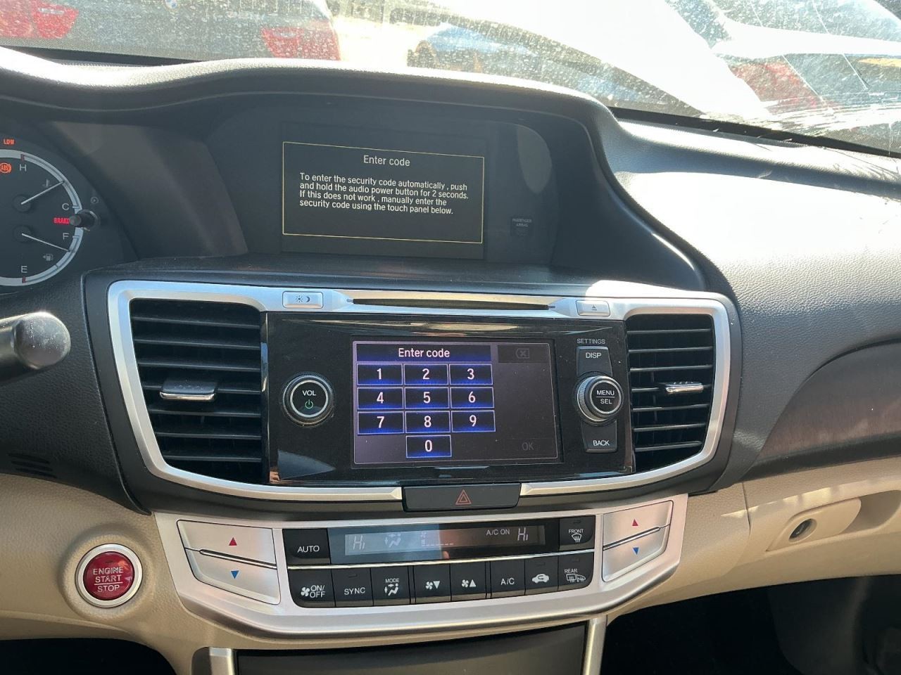 Audio Equipment Radio Receiver And Face Panel EX-L Fits 13-15 ACCORD 4926010