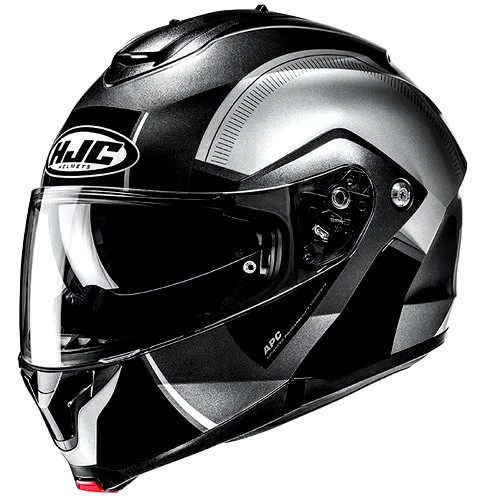 HJC C91 JYN Modular Sunscreen Motorcycle Helmet Gray MD Medium C-91 USA DOT
