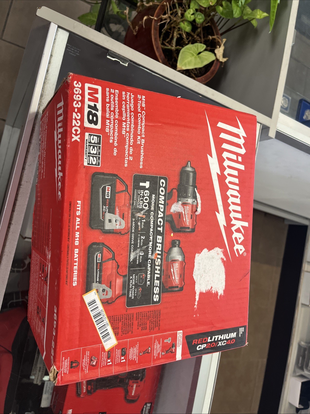 Milwaukee M18 Brushless 3693-22CX Drill/Driver
