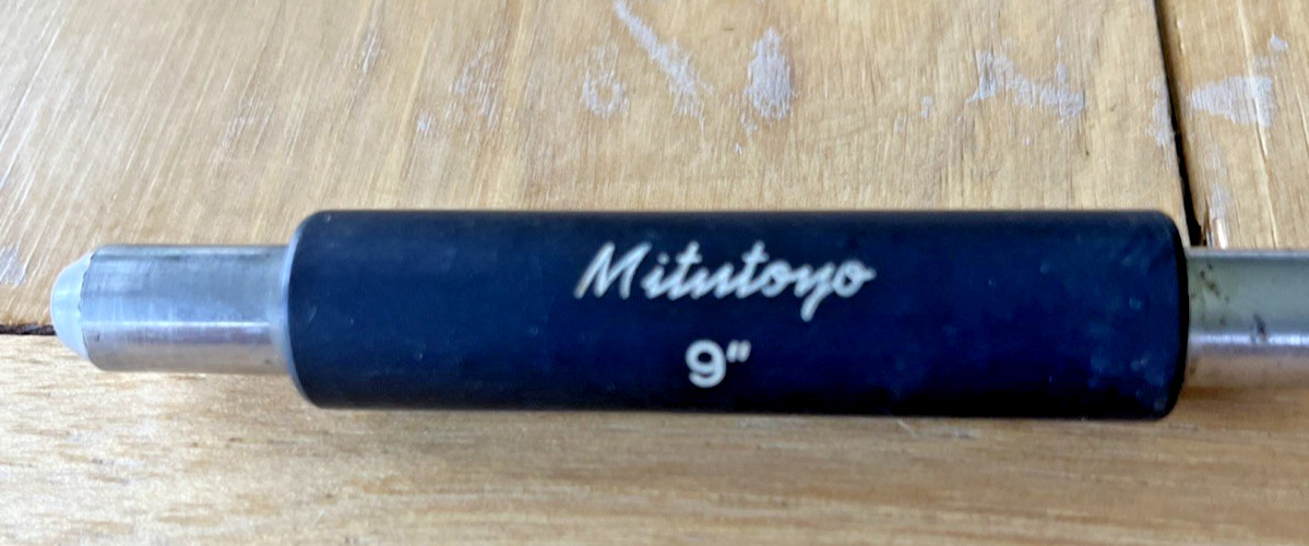 MITUTOYO 167-149 Micrometer Standard 9"