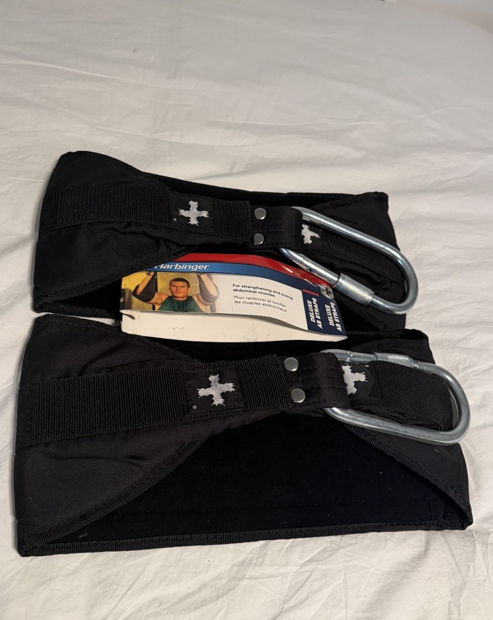 Premium Hanging Ab Straps for Pull Up Bar(Ab Slings)Hanging Leg Raise Strap PAIR