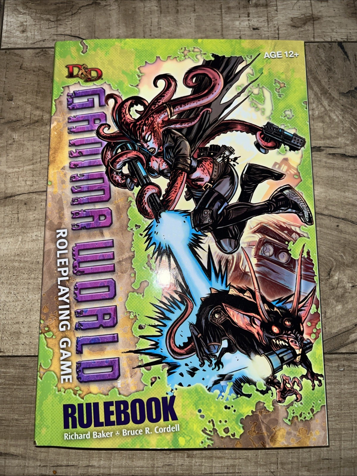 D&D Gamma World Role Playing Game 2010 Wizards of the Coast *RULEBOOK ONLY