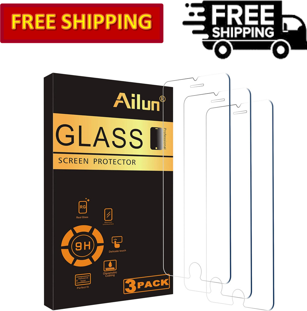 Ailun 3X Toughness, Tempered Glass to Protect iPhone Screen Compatible with 15-X