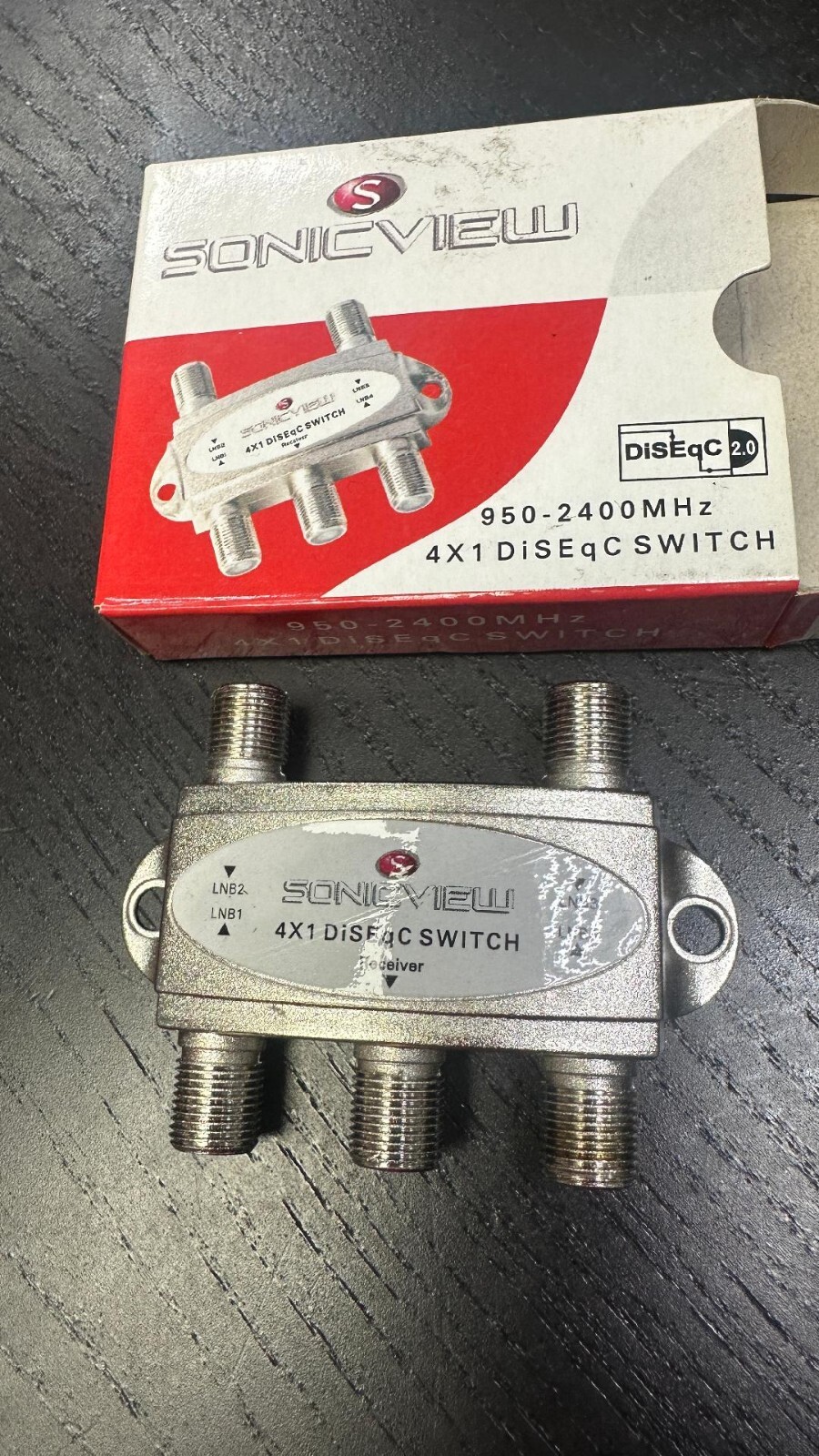 DISEqC SWITCH 4x1  (950 -2400 MHz)