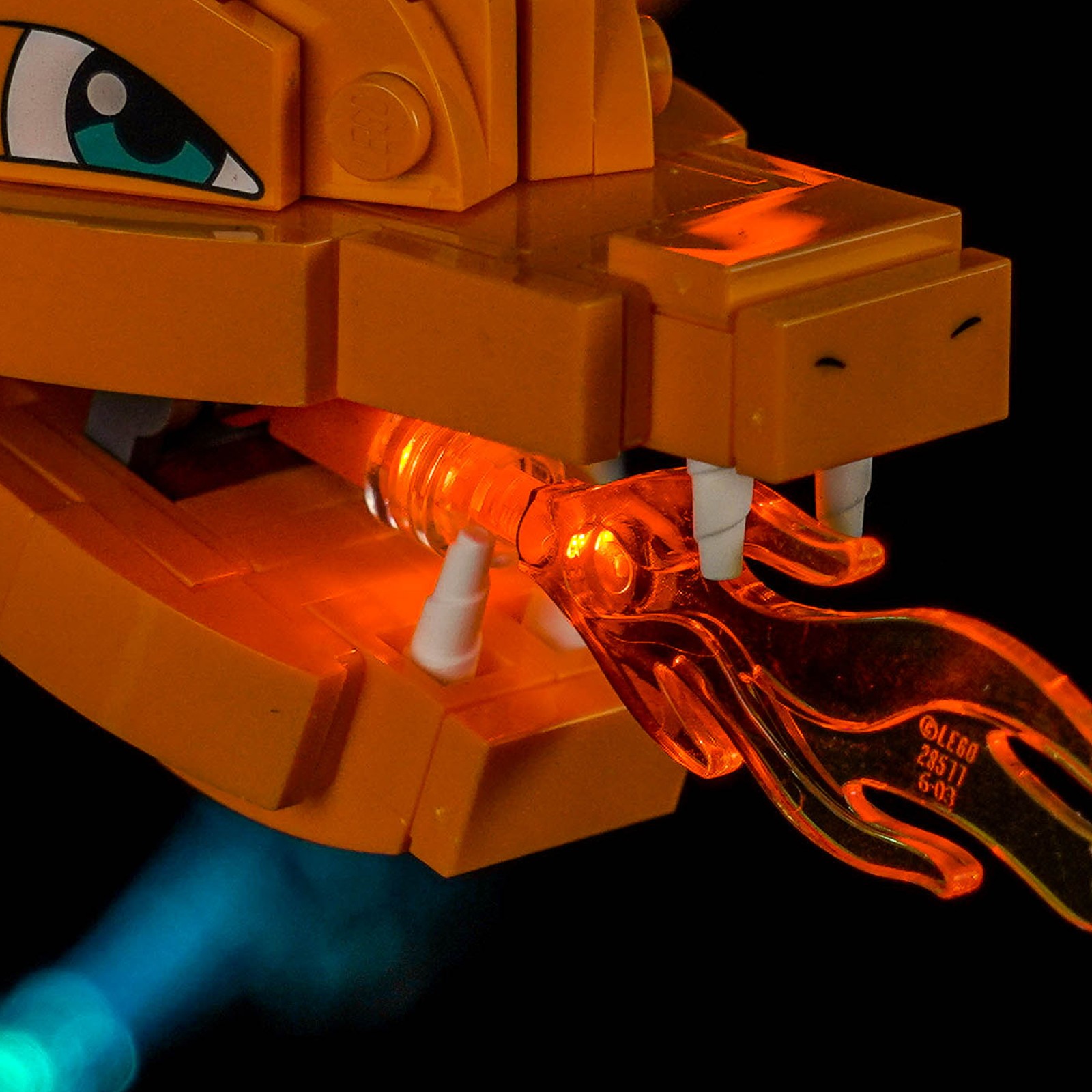 BrickBling LED Light for LEGO Venusaur, Charizard and Blastoise 72153 (Remote)